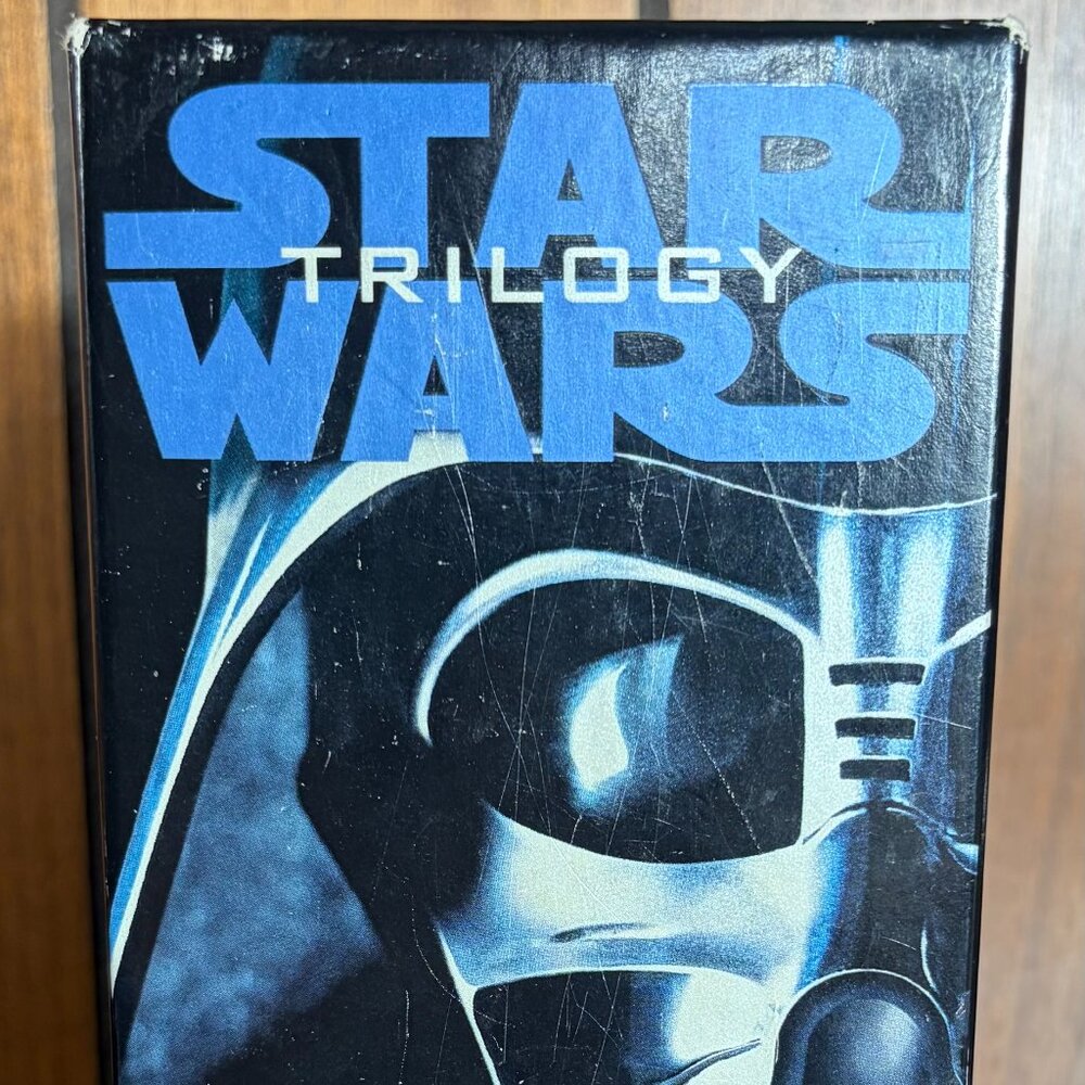1995 Vintage Star Wars Original Trilogy VHS Movie Box Set CBS Fox Video Tapes